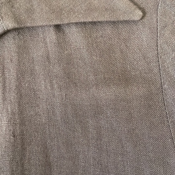 Linen dress Kenzo with embroidery and print on the back and belt. Long sleeves. - Picture 6 of 7